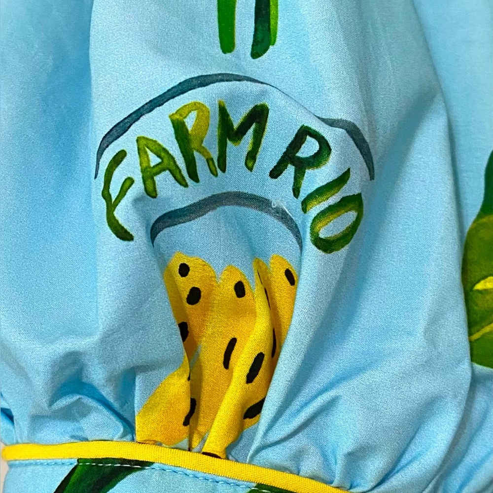 NWT FARM Rio Summer Foliage Dress Size M - Picture 8 of 10